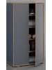 VCM  XL Holz Großer Schuhschrank Schuhkommode Salia B60 in Anthrazit