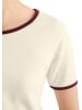 Marc O'Polo DENIM T-Shirt mit Struktur slim in Offwhite