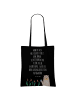 Mr. & Mrs. Panda Shopper Otter Stein mit Spruch in Schwarz
