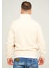 Jack & Jones Fleecepullover - VESPER SWEAT HALF ZIP in Oatmeal