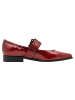 Marco Tozzi Ballerina in DK.RED PAT.