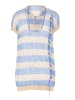 SANIKA Damen Strickpullover in light beige denim blue