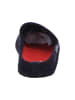 Tofee Pantoffel in schwarz