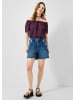 QS Bluse in 4923_aubergine