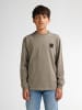 Petrol Industries Logo T-Shirt Großes Smoky in Braun