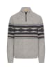 Camel Active Strickpullover aus Merinowollgemisch in Grau