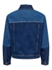 ONLY Colour Block Jeansjacke Langarm Denim Übergang Basic Vintage ONLKIM in Blau