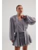 Holly Lolly Kleid in Grau