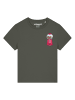 wat? Apparel T-Shirt Kaugummiautomat in Khaki