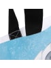 Mr. & Mrs. Panda Shopping Bag Pinguin & Maus Wanderer ohne Spruch in Eisblau