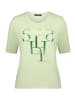 Betty Barclay Basic Shirt kurzarm in Foam Green