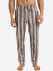 Hanro Pyjamahose Cozy Comfort in redwood stripe