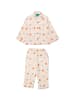 Little Green Radicals Organic Classic Pyjamas in Cream