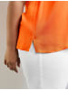 SAMOON Bluse ohne Arm in Happy Orange