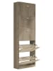 VCM  Holz Regal Schuhschrank Schuhkipper Serie Sipos XL in Honig-Eiche
