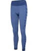 Hummel Leggings Hmlmt Shine Multisport Damen in BLUE INDIGO MELANGE