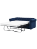 Beliani 3-Sitzer Sofa CHESTERFIELD in Blau - (W) 200 x (H) 75 x (L) 90 cm