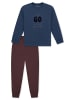 Schiesser Schlafanzug Nightwear in pacific blue