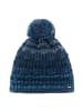 Eisbär Anka Strickmütze mit Bommel in Blau