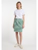 DreiMaster Damen Rock in Grün Weiss