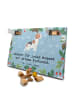 Mr. & Mrs. Panda Hunde Adventskalender Foxhound Moment mit Spruch in Eisblau