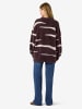 Noisy may Strickpullover in Chocolate Plum1