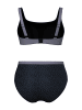Ulla Popken Bikini in schwarz