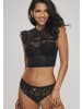 LASCANA Tanga in schwarz
