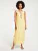 Heine Maxikleid in zitrone