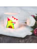 Mr. & Mrs. Panda Glas Teelichthalter Avocado Party ohne Spruch in Transparent