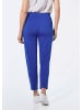 GOLDNER Kurzgröße:  Elegante 7/8-Schlupfhose SARA in royalblau
