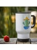 Mr. & Mrs. Panda Travel Mug Kaktus Hut ohne Spruch in Weiß