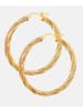 Vanlere Creolen aus 375 Gelbgold