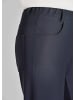 GOLDNER Schmale Stretchhose LOUISA, knöchellang in marine
