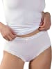 Nina von C. 6er Pack Damen Taillenslip in weiss