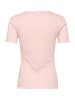 SAINT TROPEZ T-Shirt kurzarm GruSZ Fitted in Chalk Pink Melange