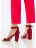 GOLDNER 7/8-Super-Stretch-Schlupfhose Louisa in rot