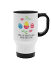 Mr. & Mrs. Panda Isolierbecher Edelstahl Küken Schlüpfen mit Spruch in Weiß