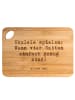 Mr. & Mrs. Panda Brotzeitbrett Spruch Ukulele Freude mit Spruch in Braun