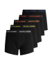 Jack & Jones 5er-Pack Trunks in Black