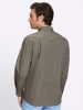 WITT WEIDEN Langarm-Hemd in taupe-bedruckt