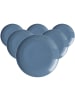 Ritzenhoff & Breker 6er Set Speiseteller Levi in ø 27 cm in Blau