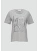 s.Oliver T-Shirt in 94D0_grau meliert
