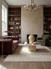 KADIMA DESIGN Teppich Flachgewebe Pflegeleicht MEDWAY Wohnzimmer Modern in Beige