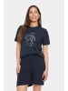 SAINT TROPEZ T-shirt SulvirSZ Gerade Passform in Night Sky