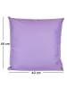 JACK 1x Outdoor Kissenhülle 40x40cm Uni in Flieder