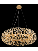 Globo lighting Luster "KATRINA" in gold