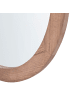 Beliani Wandspiegel LASALLE in Braun - (W) 76 x (H) 76 x (L) 2 cm