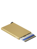 Secrid Cardprotector - Kreditkartenetui 6 cm RFID in gold