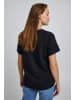Pulz T-shirt PZBRIT Regular fit in Black Beauty